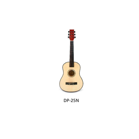 25” mini guitars natural color