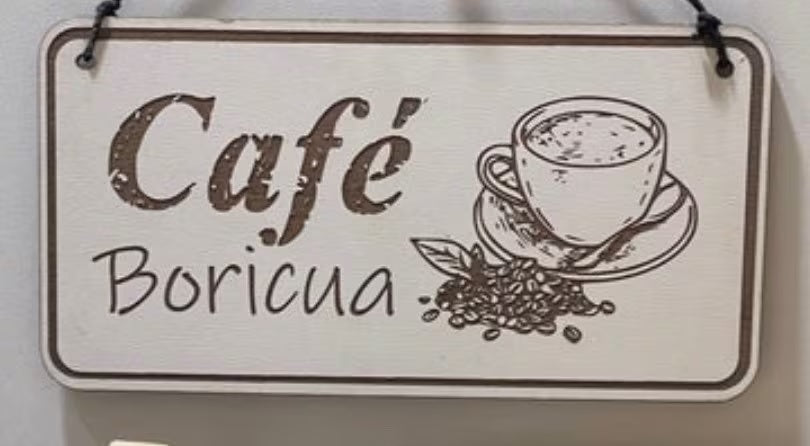 LETRERO DE CAFE BURICUA
